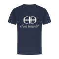 CID logo tee navy