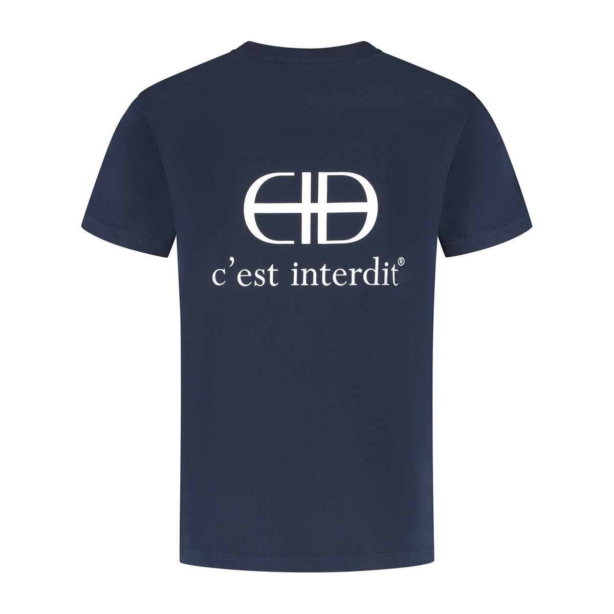 CID logo tee navy