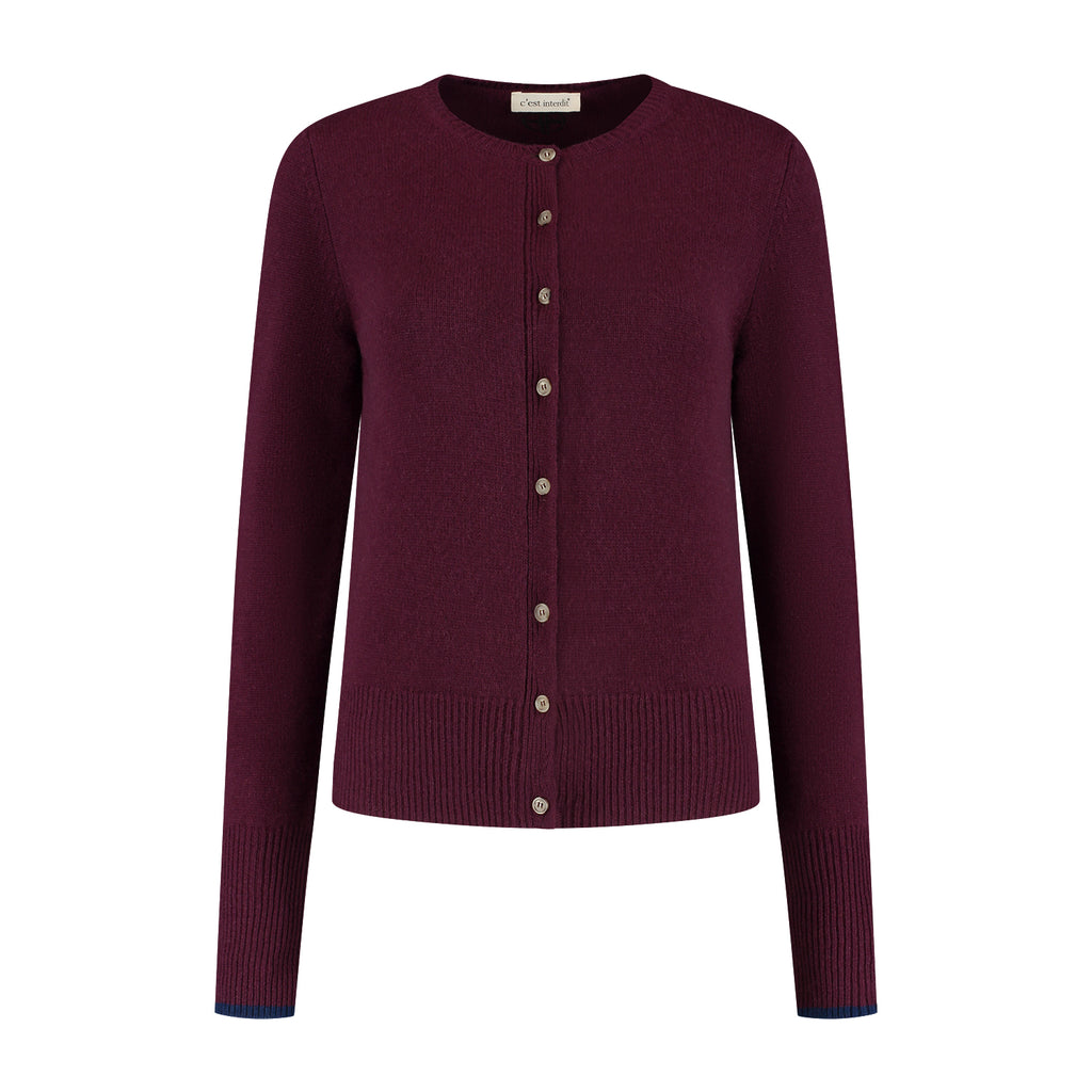 Cashmere cardigan