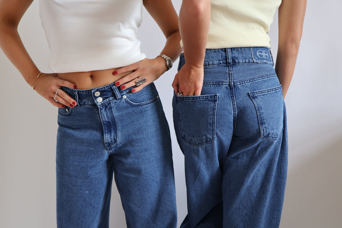 The denim set