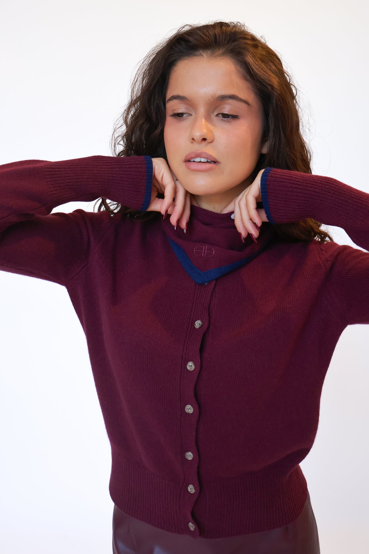 Cashmere cardigan