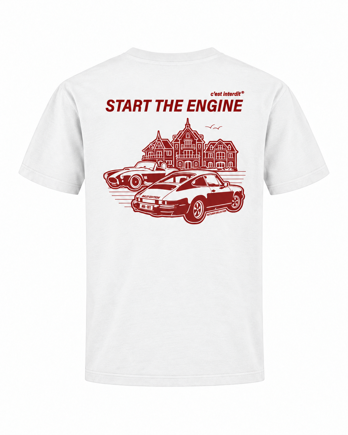 Graphic car tee