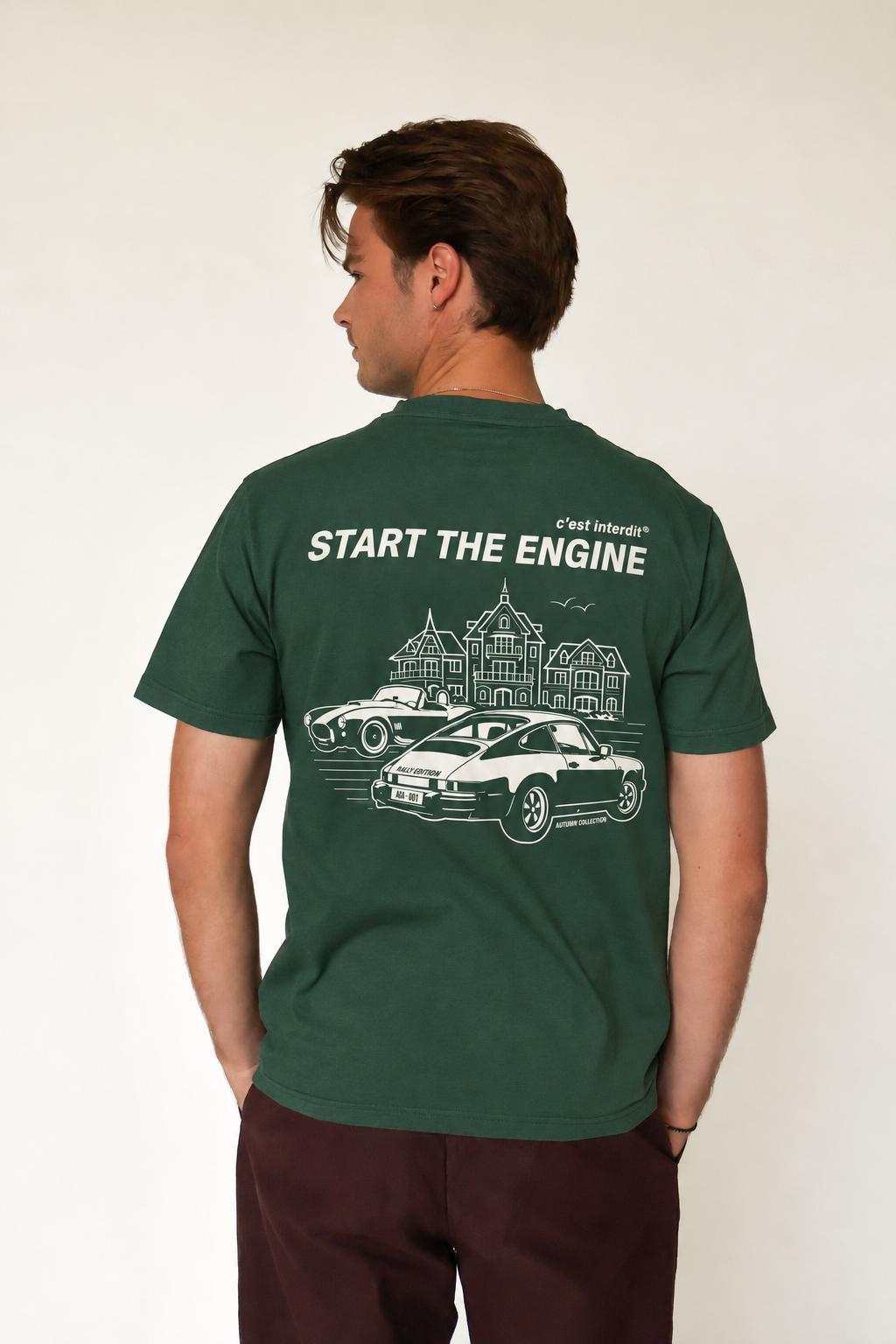 Graphic car tee