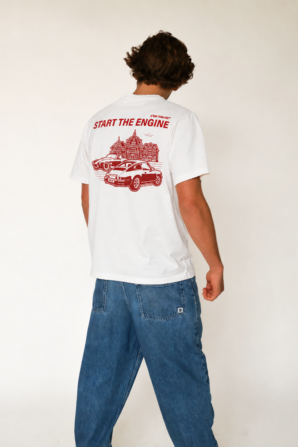 Graphic car tee
