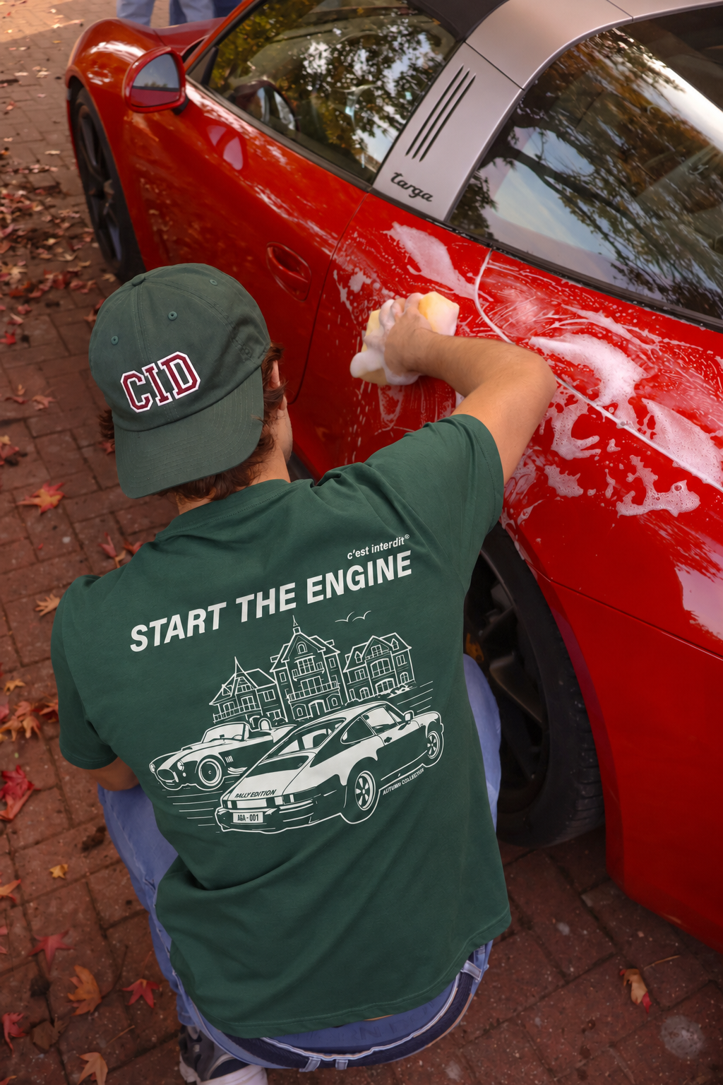 Graphic car tee