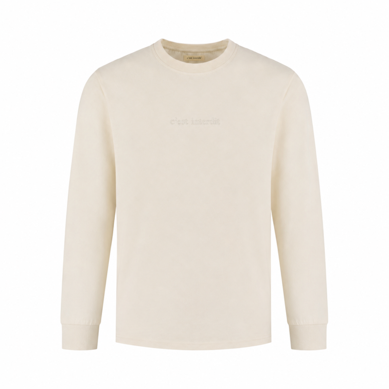 Longsleeve T-shirt c'est interdit